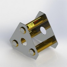 Üçgen Pirinç Seperatör Mıknatıs