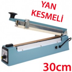 FS 300C Yan Kesmeli Poşet Yapıştırma Makinası 30 cm