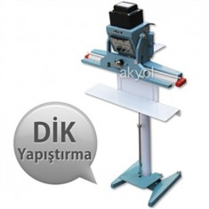F-600 Dikey Ayaklı Poşet Yapıştırma Makinası 60 cm