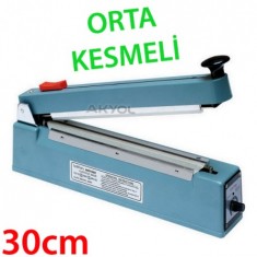 PFS 300C Orta Kesmeli Poşet Yapıştırma Makinası 30 cm