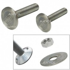 Çelikbaş Normal Somun Düz Pullu Civata Çeşitleri