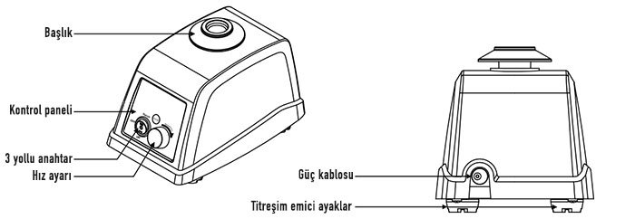 vortex manyetik karıştırıcı