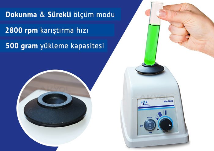 vortex manyetik karıştırıcı