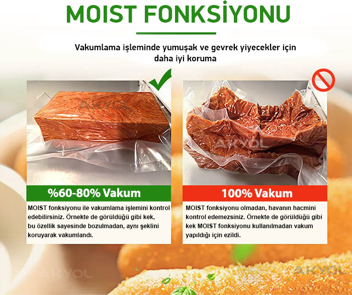 ev tipi vakum makinası