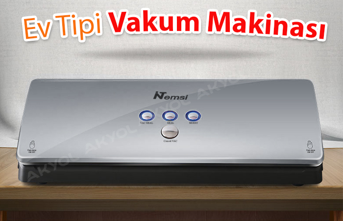 ev tipi vakum makinası