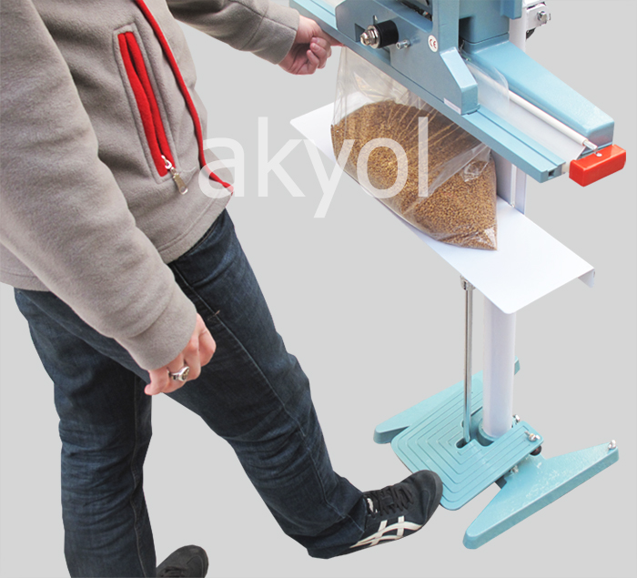 f600 ayaklı poşet yapıştırma makinası