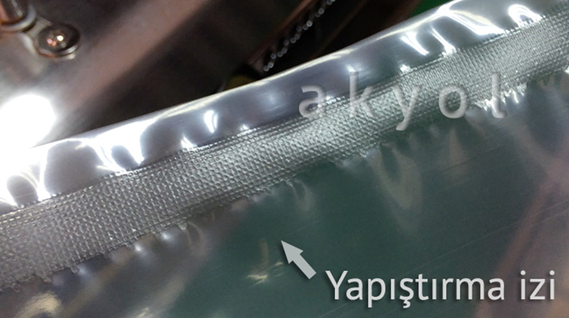 poşet yapıştırma izi